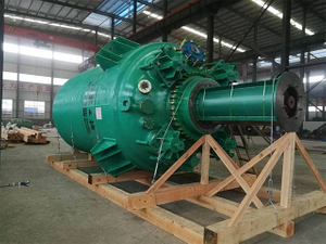 30000L Half Pipe Coiled Glass Lined Reactor di Seluruh Mesin